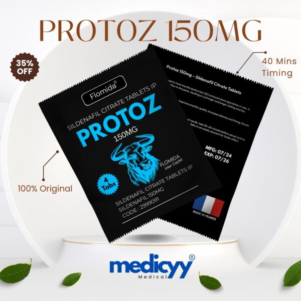 Protoz 150Mg Tablets Mens - sex timing Tablets - Timing Medicine - Protoz Tablets - Protoz 150mg-