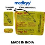 Vega 100mg Tablets Super-Star