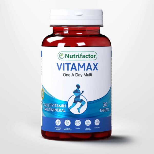 Nutrifactor vitamax one a day multi tablets (1 Bottle = 30 Tablets)