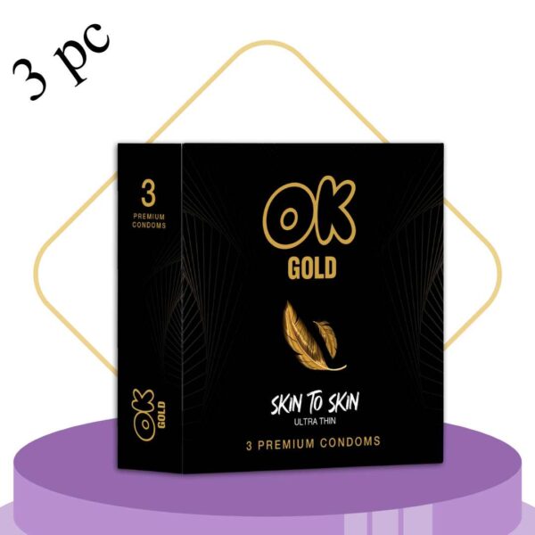 Ok Gold Skin To Skin Condom